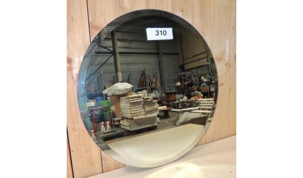 Spiegel facet geslepen diameter 60 cm